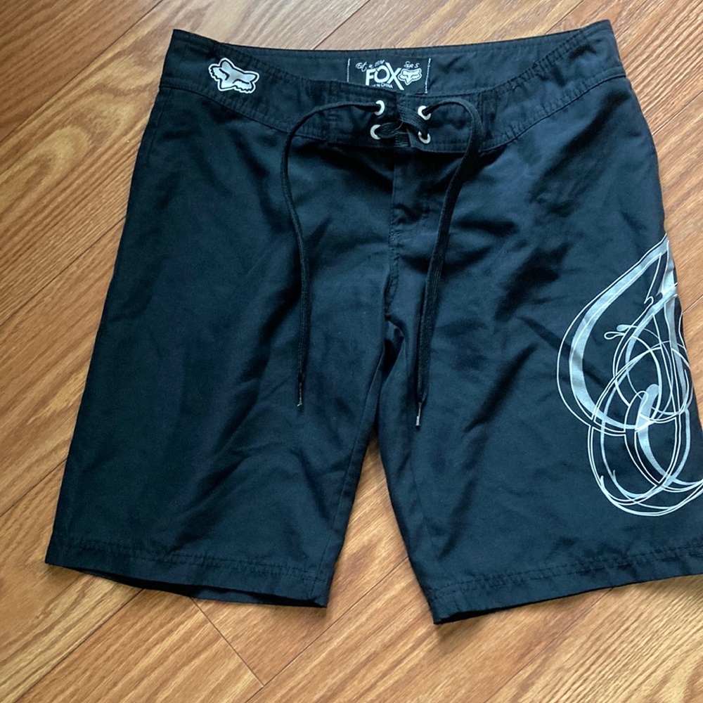 Fox Womens Black Swim Shorts